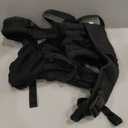 Baby Tula Breathable Mesh Panel Free-to-Grow Baby Carrier - Adjustable, Comfortable, Newborn to Toddler Carrier - Ergonomic Fit for 7lbs to 45lbs - Back & Front Carry Options - Urbanista (Black)