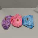 3 Pack Dog Sweaters for Small Dogs Girl Boy Winter Fleece Clothes Warm Soft Dog Sweatshirt Outfit for Dogs Cats Pet Apparel (Rose+Light Blue+Purple, Small)