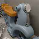 Ride Along Scooter (Aqua)