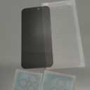 PEHAEL 2+2 Pack for iPhone 15 Pro Privacy Screen Protector with Camera Lens Protector Full Coverage Anti-Spy Tempered Glass Film 9H Hardness Easy Installation Bubble Free [6.1 inch]