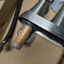 Bathroom Faucets for Sink 3 Hole, Hurran 4 inch Brushed Nickel Bathroom Sink Faucet with Pop-up Drain and Supply Lines, Stainless Steel Centerset Faucets for Sink Vanity RV