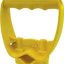 Back-Saving Tool Handle Labor-Saving Ergonomic Shovel or Rake Handle Attachment Yellow