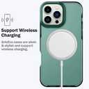 ArtsEvo Designed for iPhone 16 Pro Case, 6.6ft Drop Protection, Full Body Screen Camera Protective Phone Case, Green
