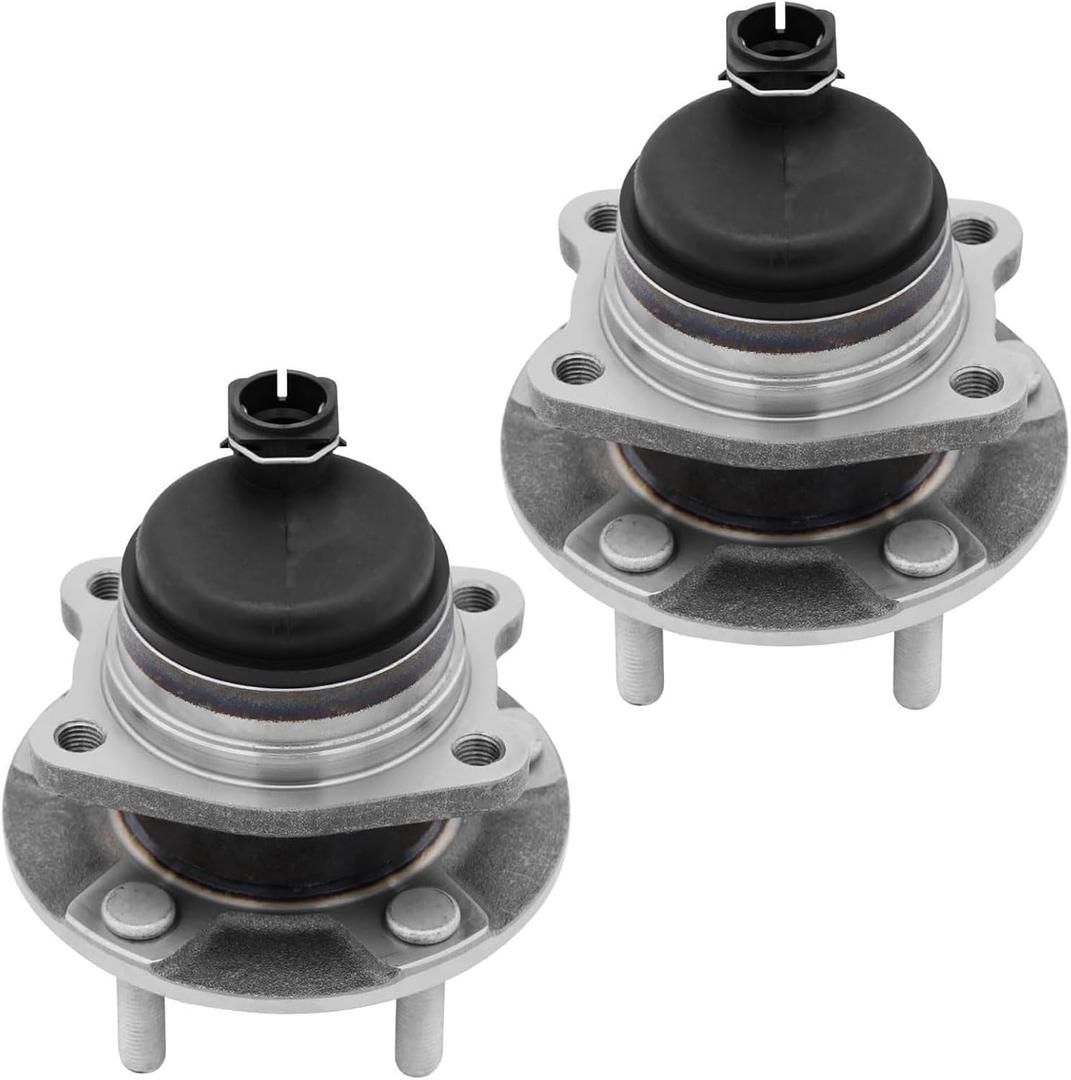 PAROD 512169 Set of 2 Rear Wheel Bearing Hub Assembly Fit for 2001-2007 Chrysler Town & Country, 2001-2003 Voyager, 2001-2007 Dodge Caravan, Grand Caravan FWD; 4-Wheel ABS