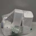 Rabbit Feeder for Cage,Hanging Automatic Cat Feeder and Water Dispenser,Ferret Cage Accessories,Food Water Bowl for Cats Rabbit Guinea Pig Cages(Cage Grid Spacing Over 1.2'') (White Gray)