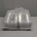 Disposable Plastic Hinged Food Container - 50 Pcs Upgrade and Thicken Clear Clamshell Food Containers, Internal Size 9" Length x 4.7" Width x 2.9" Depth (9.8"x6.1"x2.9"-50 Count)