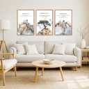 CHDITB Bible Verse Scripture Wall Art, Religious Christian Jesus Decor, 24"L x 36"W