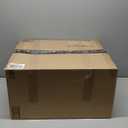 KAUFU Rear Bike Basket with Waterproof Cover and Adjustable Cargo Net, Large Bicycle Cargo Rack Storage Basket, Universal for Most Rear Bike Racks Fit for Shopping, Pets and Daily Outings