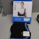 VELPEAU Arm Sling Shoulder Immobilizer for Women and Men, fit Left or Right Arm - Rotator Cuff Support Brace -Medical Sling for Shoulder, Clavicle, Elbow Injury (Comfort type, Medium: Bust 29.5-33.5)