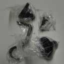 Suction Cup Hooks, Powerful Vacuum Wreath Hangers for Glass Door or Window, Set of 4, Black