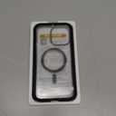 Miracase Glass Series Designed for iPhone 14 Pro Max Case 6.7 Inch, Upgrade Full-Body Magnetic Case with Built-in 9H Tempered Glass Screen Protector, with Camera Lens Protector, Magnetic Black