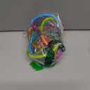 Manhattan Toy Winkel Rattle & Sensory Teether Toy, Blue/Green/Orange, 5 Inch x 4 Inch x 3.5 Inch