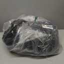 Cozy Bliss Faux Fur Throw Blanket for Couch, Cozy Warm Plush Striped Blanket for Sofa Bedroom Living Room,60 * 80 Inches Black