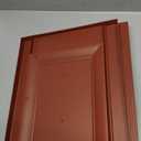 Ekena Millwork Lifetime Vinyl LP2S14X05500RD Standard Two Equal Panel Vinyls, Raised Panel Vinyl Shutters, w/Installation Shutter-Lok's & Matching Screws (Per Pair), 14.75"W x 55"H, Burgundy Red