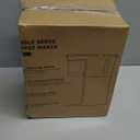 Small Single Serve Coffee Maker, Fast Brew for K-Cup & Ground Coffee, 6-12 Oz Brew Sizes, One-Button Single Cup Coffee Maker, Coffee Machine with Descaling Reminder (9.45 Inches)