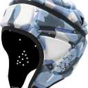 Soft Flag Football Helmet 7v7 Rugby Padded Headguards Protective Gear for Youth Kids (Medium)