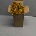 50Ft Gold Christmas Garland Decorations,Xams Tinsel Stems Non-Lit Soft Twist Garland Decor for Tree Stairs Railing Front Door Mantle Fireplace Indoor Outdoor Holiday Home