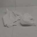 MIULEE White Window Sheer Curtains for Bedroom Living Room Solid Elegant Net Drapes 2 Panels Width 38 x Length 72 Inches