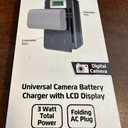 ZGear Digital Camera Universal Camera Battery Charger With LCD Display 3W
