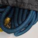 Expandable Garden Hose 150ft with 10 Function Nozzle, 2025 New No Kink Flexible Water Hose 150 ft, Lightweight, Leak-proof, 3/4" Solid Metal Fittings, 3750D Outer Fabric, Sturdy Retractable Latex Core