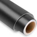 Lya Vinyl Matte Black Permanent Vinyl Roll, 12" x 6 FT Vinyl for Matte Black Adhesive Roll for Cutting Machine, Mug, Cup, Window & Home Decal