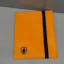 Card Binder 9 Pocket, Fabmaker 396 Pockets Trading Card Binder, Premium Collector Card Album for Standard Cards, Side Loading Card Collection Folder for MTG, TCG, Game Cards, Sport Cards, Orange