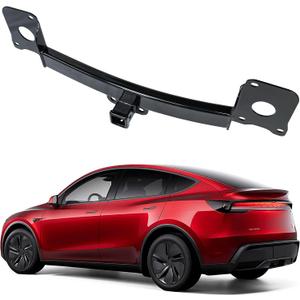 Tesla Model Y Rear Trailer Hitch, Tow Hitch 2" Receiver, Tow Hook Adapter Fit 2025 Model Y Juniper (Not for 2026, Excluded Hook)