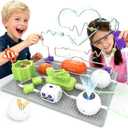SMILESSKIDDO Science Kits for Kids | STEM Toys for Kid, Electronics Exploration Kit, Over 300 Projects, 16 Circuit Parts, STEM Toy Educational Gifts for Kid Boys Girls Ages 3 4 5 6 7 8 9 10 11 12