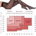 Veluk Tights For Women (Black)