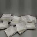 Taiyin 24 Pcs Pyramid White PVC Vinyl Post Top Caps, Fence and Deck Post Caps for Vinyl Fence Posts (5 x 5 Inch)
