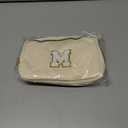 2025 Graduation Gifts for Her Women Girls,Personalized Belt Bag Waist Packs Trendy Fanny Pack Crossbody Bags,Initial White A,Cream Bag