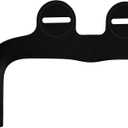 Swiss Madison Aqua Non-Electric Bidet Toilet Attachment in Glossy Black with Black Knob