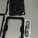 SEYMAC stock Case for iPad (A16) 11th/10th Generation 11''/10.9'' 2025/2022, Full-Body Drop Protection Case with Screen Protector &360° Rotate Hand Strap/Stand, Black