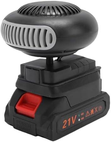 Diydeg Car Heater, Fast Heating Portable Space Heater, Quiet Battery Powered Windshield Defogger, Window Defroster for Most Cars, Sedan, Electric Tricycles, Home, Office, Indoor Use