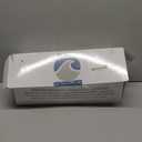 Bluewave Bedding Hyper Slim Gel Memory Foam Pillow for Stomach and Back Sleepers - Thin, Flat Design for Cervical Neck Alignment and Deeper Sleep (2.25-Inches Height, Standard Size)