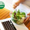 1000 Count Plastic Forks Disposable Medium Weight BPA Free, Heat Resistant, Bulk Premium Cutlery Utensils for Takeout, Meal Prep, Party Supply (10 Packs of 100)