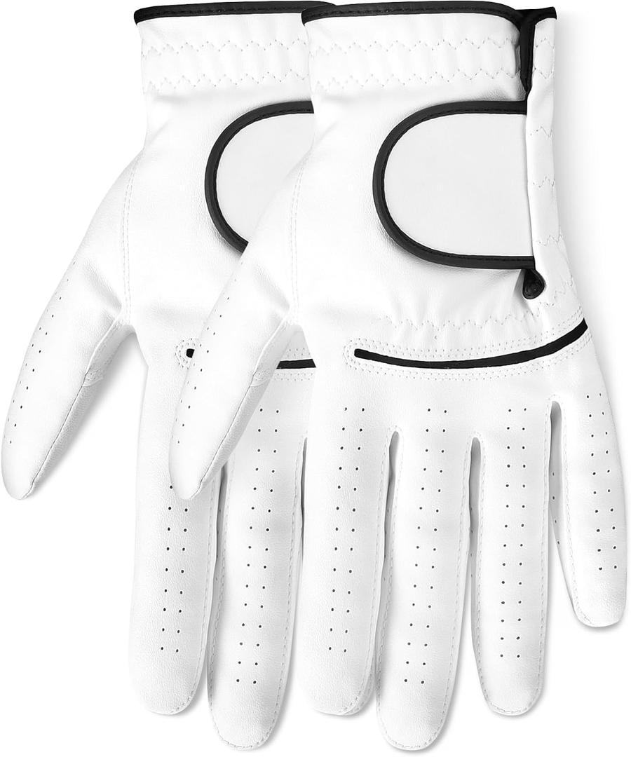 Amazon Basics Golf Gloves, Men Right Handed Golfer, Large, 1-Pack