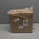 Honoson 100 Pcs Thicken White Mini Gift Bags with Handles, 3.9 x 4.7 x 2.4 Inch Small Paper Goodie Shopping Bags for Small Business Party Wedding Gift Wrap Valentine