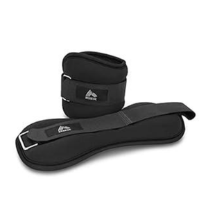 RBX 1LB Ankle & Wrist Weights for Women and Men - Velcro Straps Made for Jogging, Walking, Resistance Training, and Physical Therapy (Set of 2) - Soft Touch Material