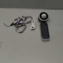 TriPole Portable Handheld Turbo Fan with Ice Cooling, 5 Speed Battery Rechargeable Foldable 3 in 1 Mini Fan, Neck & Desk Fan, Quiet Personal Fans for Outdoor, Travel, Camping, Hiking, Working (Black)