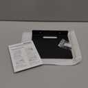 Small Floating Shelf 3mm Thick, 6.5 inch, Metal Wall Shelf, Metal Floating Shelves for Echo, Cameras, Small Speaker (Black 1 Pcs)