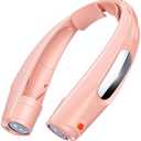 ZEEFO Portable Neck Fan, Hands Free Personal Fan- 6000mAh Battery Operated, Ultra-Quiet USB Rechargeable Fan with 6 Adjustable Speeds, Cooling Wearable Fan for Home, Office, Outdoor, Travel-Pink