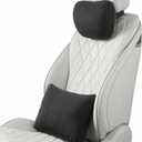 2 PCS Car Pillow for Driving Seat Soft Suede Headrest Neck & Lumbar Support
Universal Fit,Pain Fatigue Relief,Comfortable Plush,Elastic Adjustable Strap,Travel Sleep,Breathable Machine Washable Cover