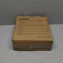 Broom and Dustpan Set for Home, Broom and Dustpan Combo for Office, Long Handle Broom with Upright Standing Dust pan,Indoor&Outdoor Sweeping (Gray&Orange)