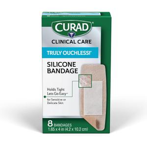 Curad - CUR5003V1 Truly Ouchless Silicone Bandage