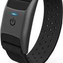 Heart Rate Monitor Armband HRM CHILEAF Heart Rate Sensor HR Sensor IP67 ANT+ Bluetooth 60H Long Battery Life Compatiable for Polar Beat, Wahoo Fitness, SportsTracker, Zwift, Nike+Run Club, X-Fitness, Etc