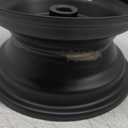 Newsmarts 6" 145/70-6 in Motorcycle Rear Wheel Rim Replacement Fits for GO Kart Off-Road Dirt Pit Bike (Black)