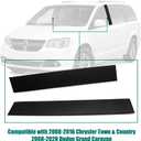 926-445 926-446 B Pillar Trim Door Molding for Front Passenger & Driver Side Windshield Outer Compatible with 2008-2016 Chrysler Town & Country 2008-2020 Dodge Grand Caravan Part# 5020664AA 5020665AA