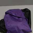 Lovelonglong American Bully Pitbull Dog Hooded Raincoat, Bulldog Rain Jacket Poncho Waterproof Clothes with Hood Breathable 4 Feet Four Legs Rain Coats for Pugs English French Bulldog Purple B-XL