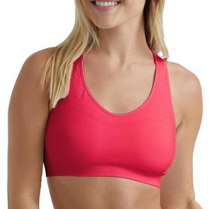 Hanes Women's Seamless Racerback Sports Bra S